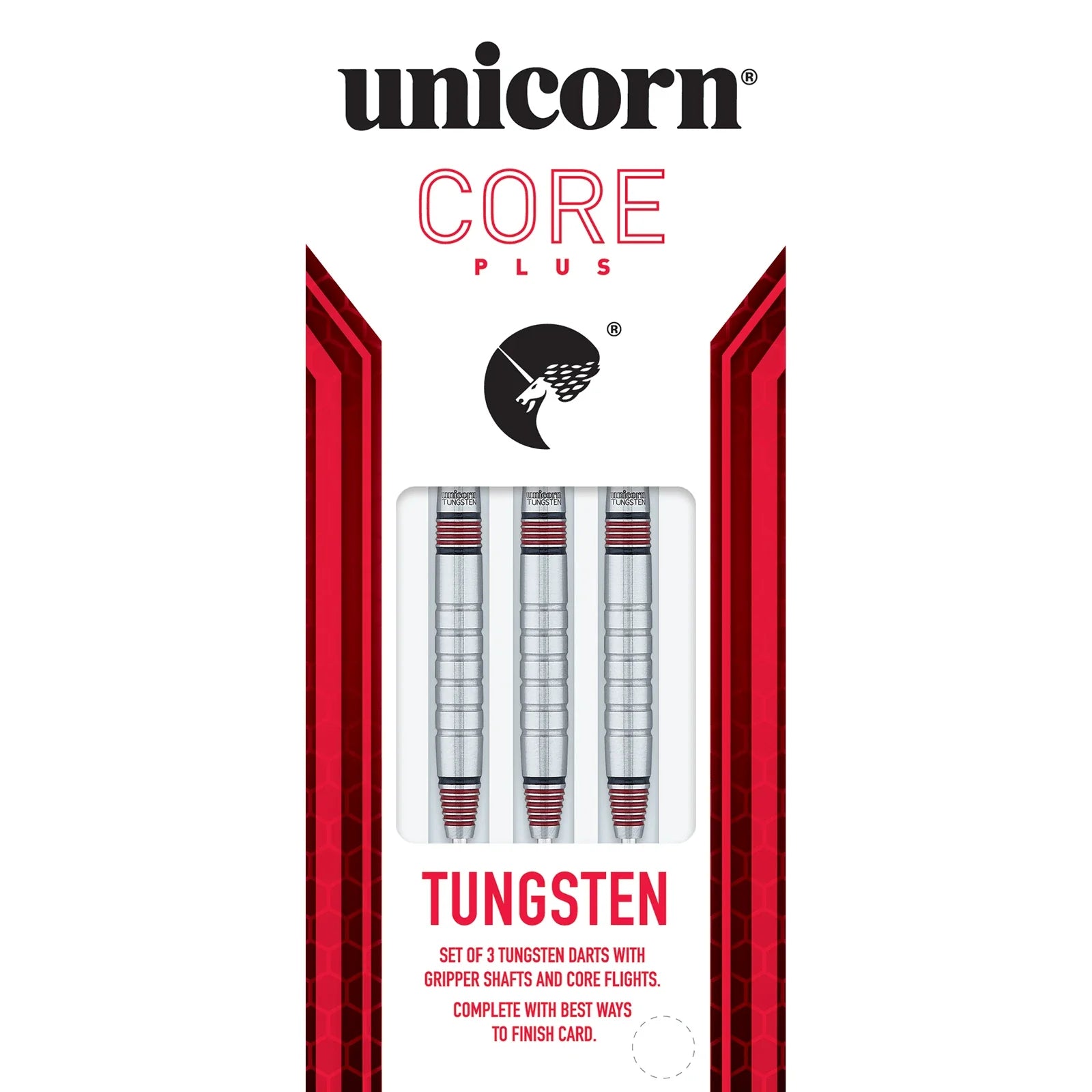Unicorn Core Plus Tungsten Style 3 26g Darts