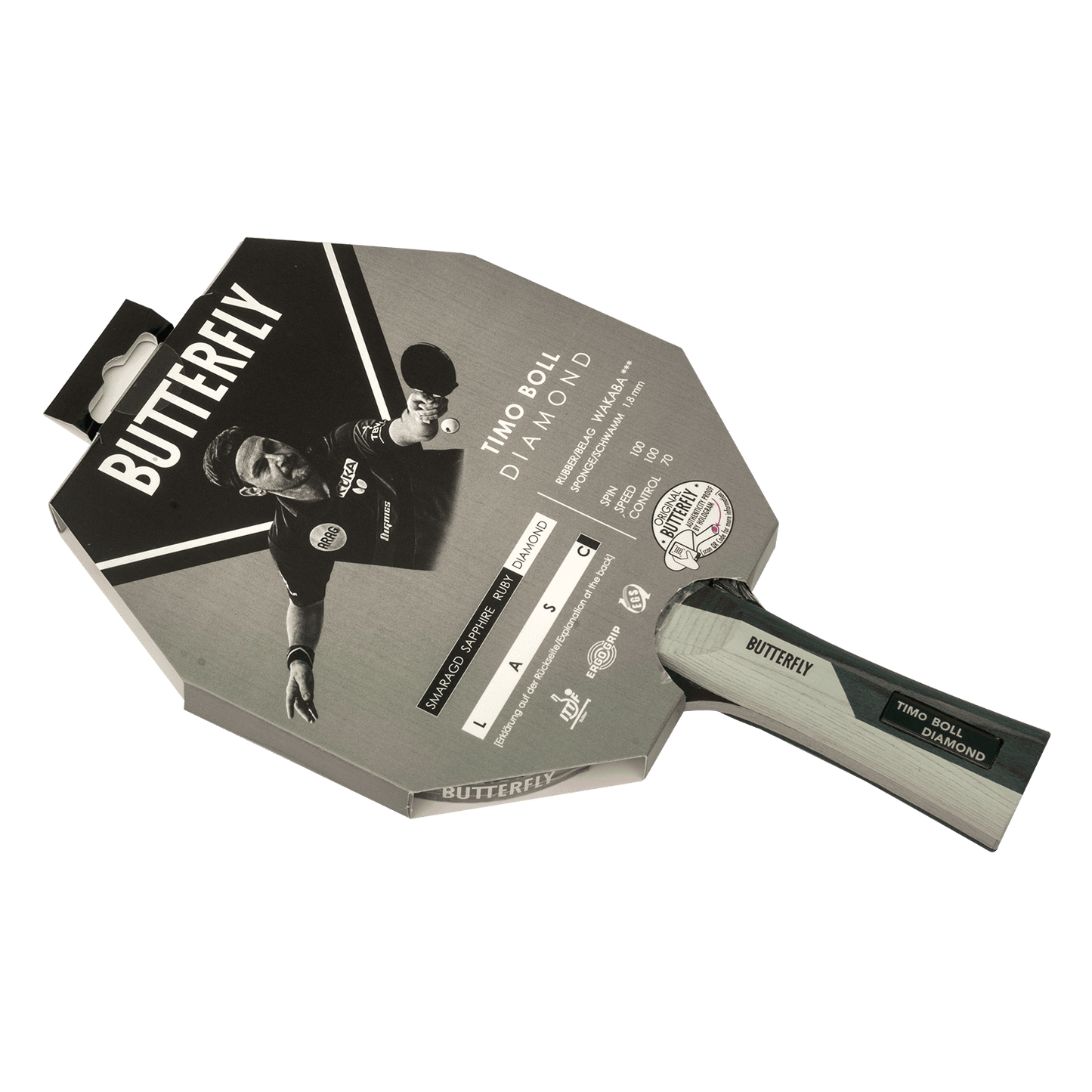 Butterfly Timo Boll Diamond Table Tennis Bat