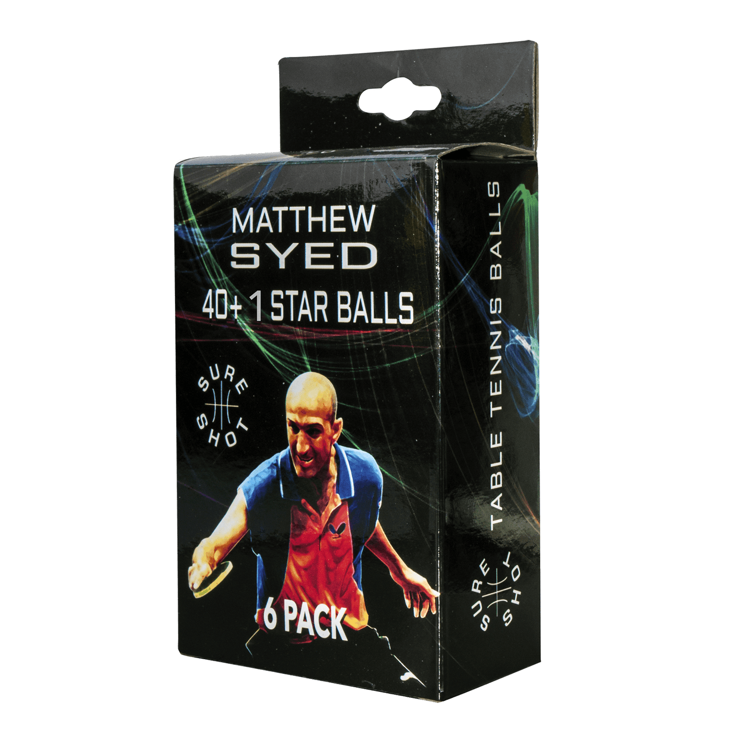Sure Shot Matthew Syed 1 Star Balls - 6 Pack