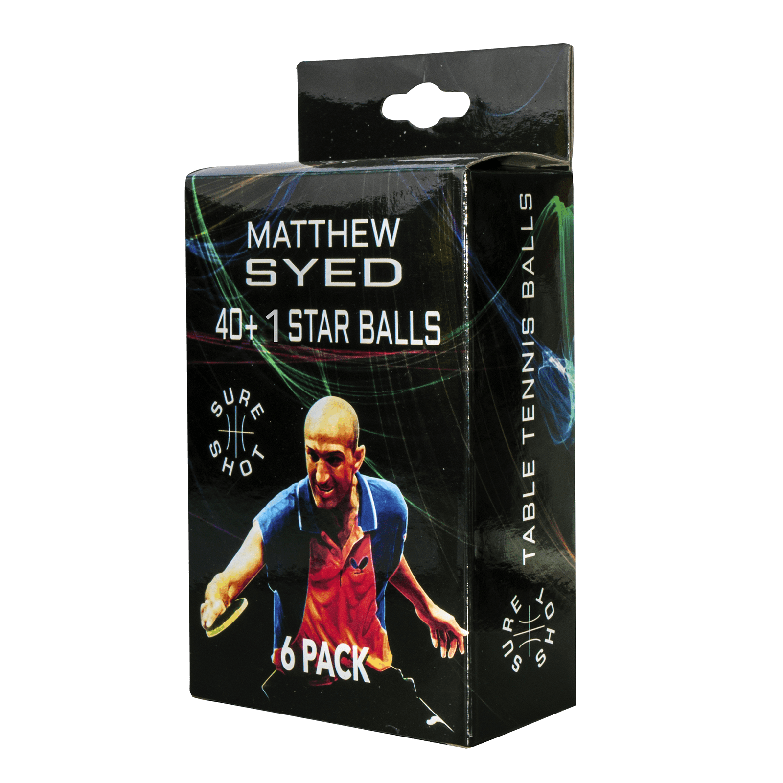 Sure Shot Matthew Syed 1 Star Balls - 6 Pack