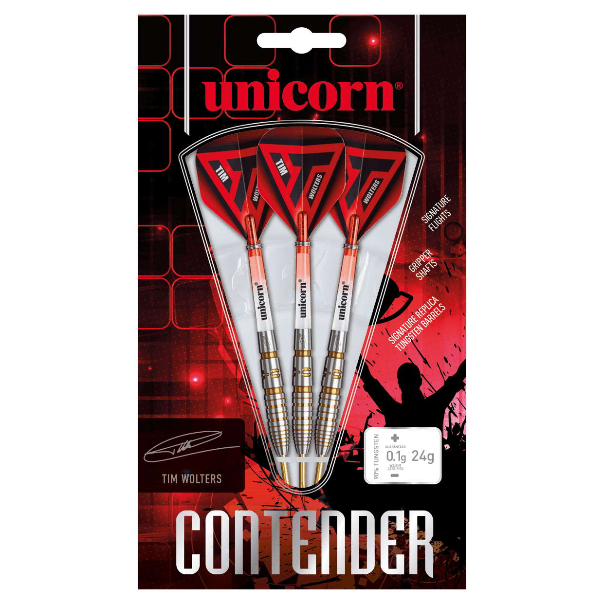 Unicorn Contender Tim Wolters 90% Tungsten Darts