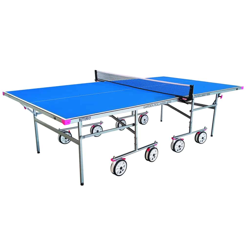 Butterfly Garden Rollaway 4000 Outdoor Table Tennis Table