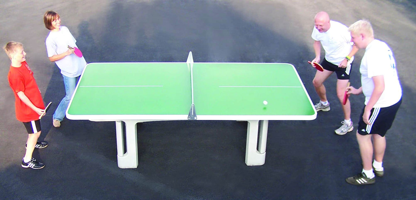 Butterfly B2000 Green Concrete Table With Rounded Corners