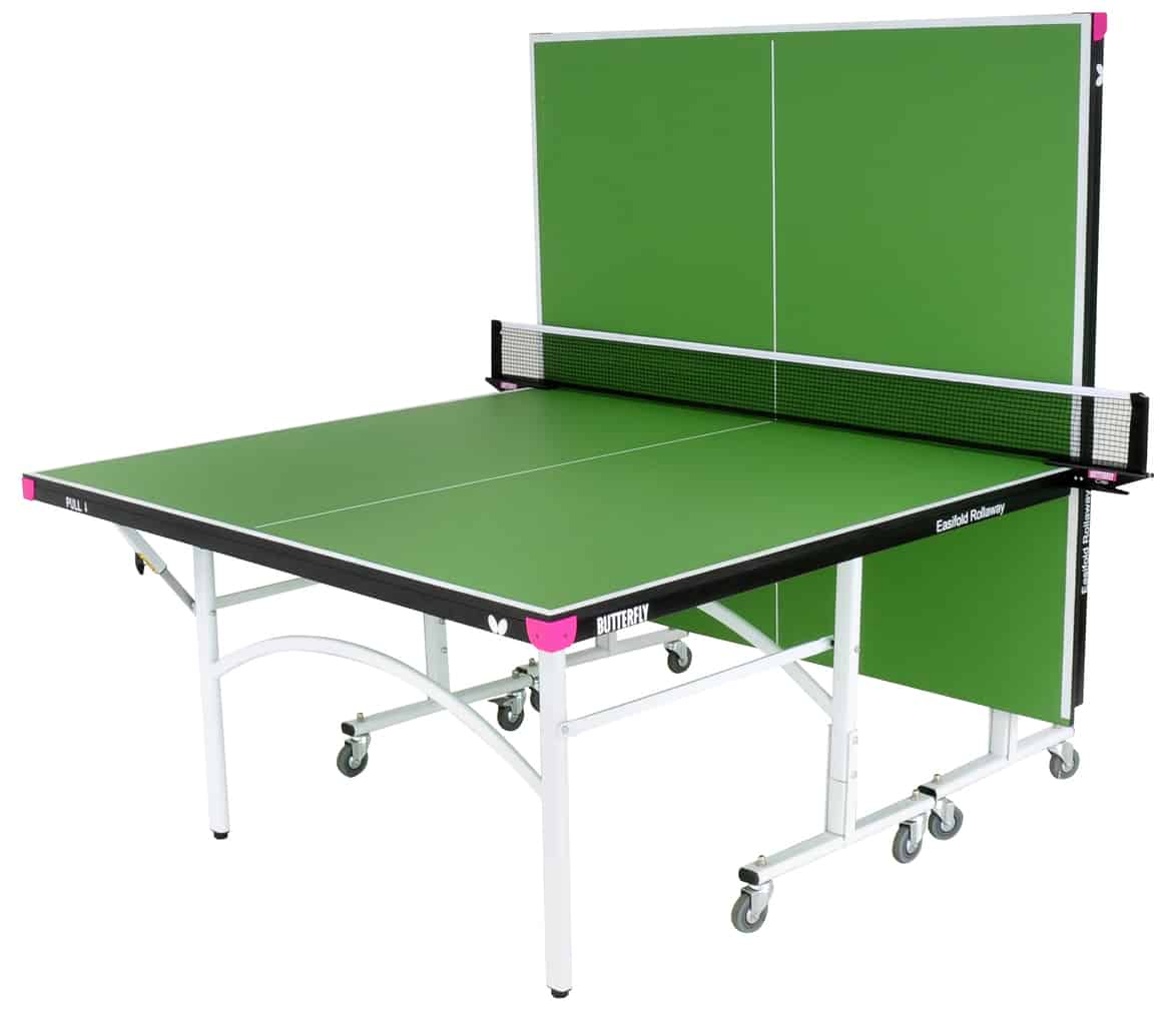 Butterfly Easifold 19 Green Rollaway Indoor Table