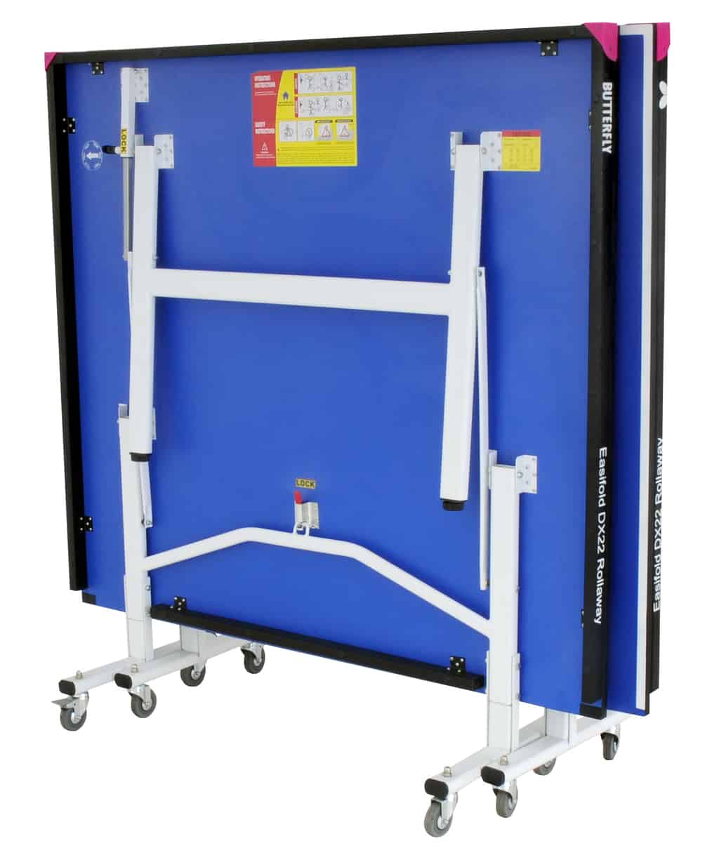 Butterfly Easifold 22 Blue Deluxe Rollaway Table