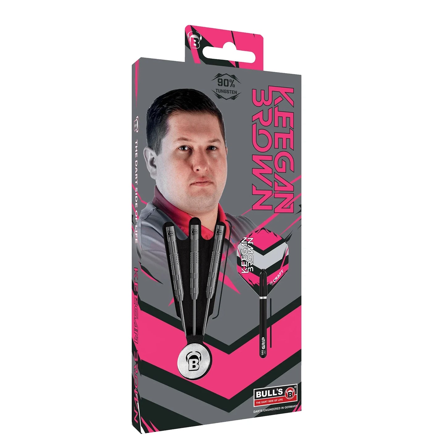 Bulls Keegan Brown 22g Steel Tip Darts
