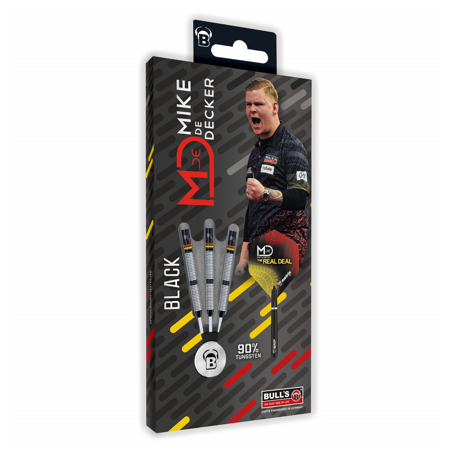 Bulls Mike de Decker Black Edition Steel Dart