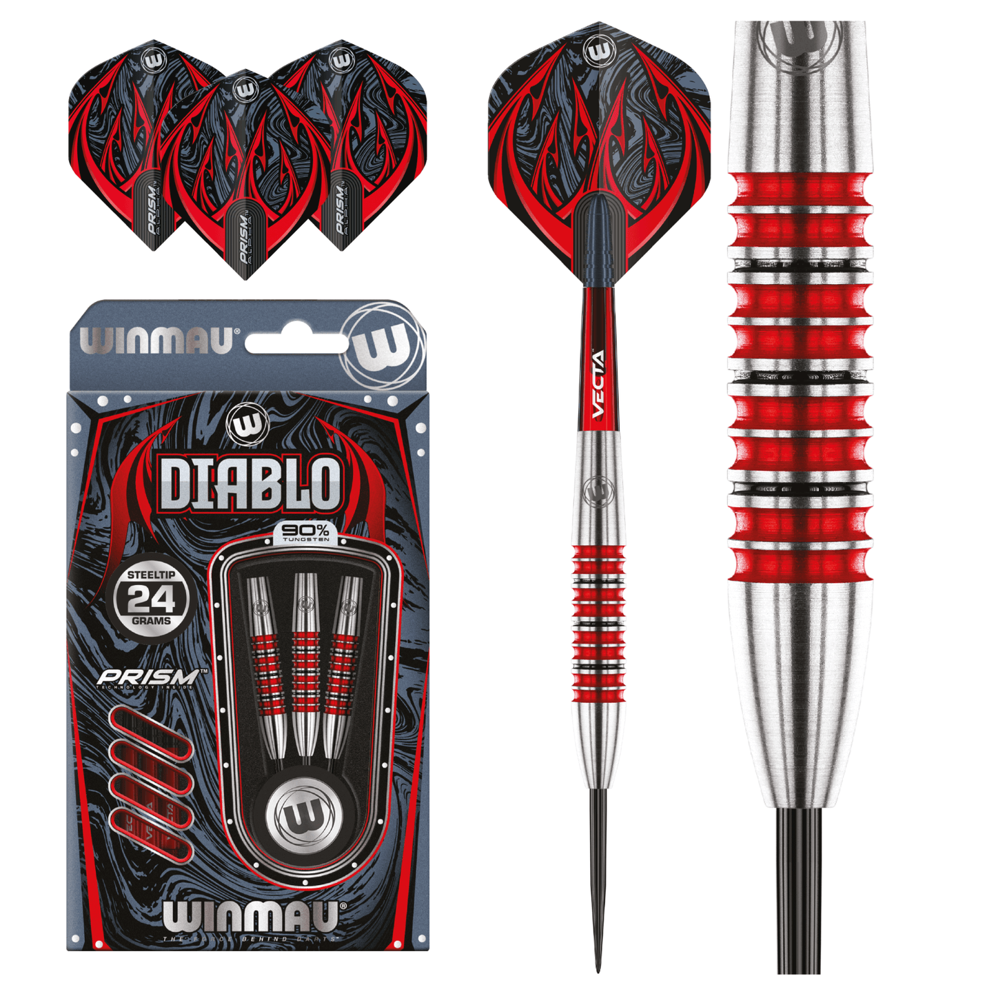 Winmau Diablo Darts full set