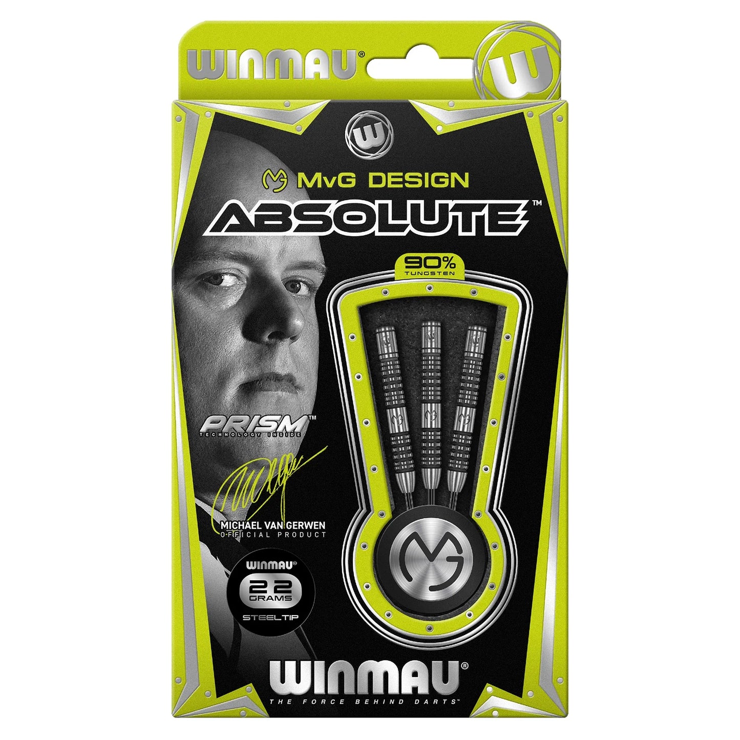 Winmau MvG Michael Van Gerwen Absolute 22g Darts