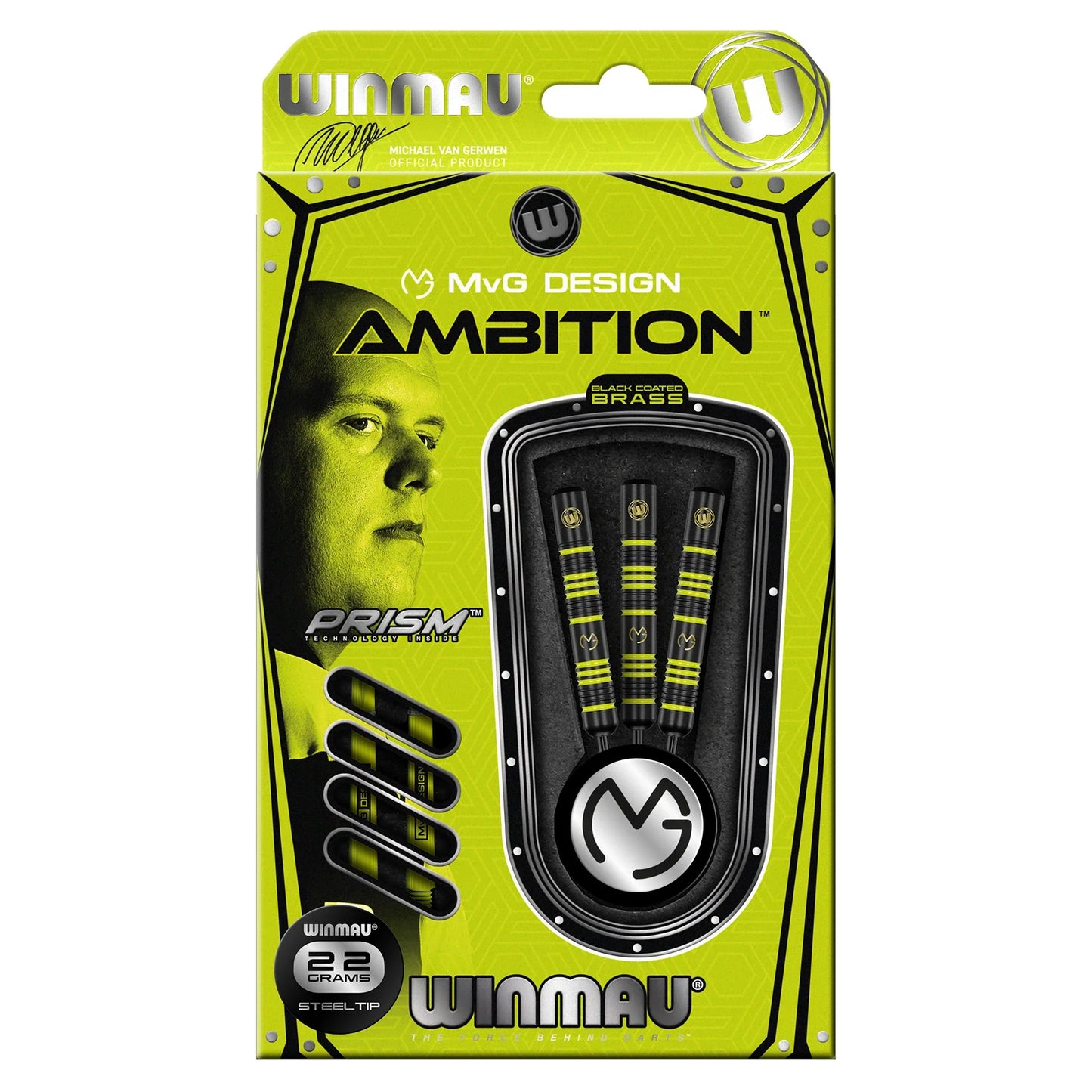 Winmau MvG Michael Van Gerwen Ambition 22g Darts