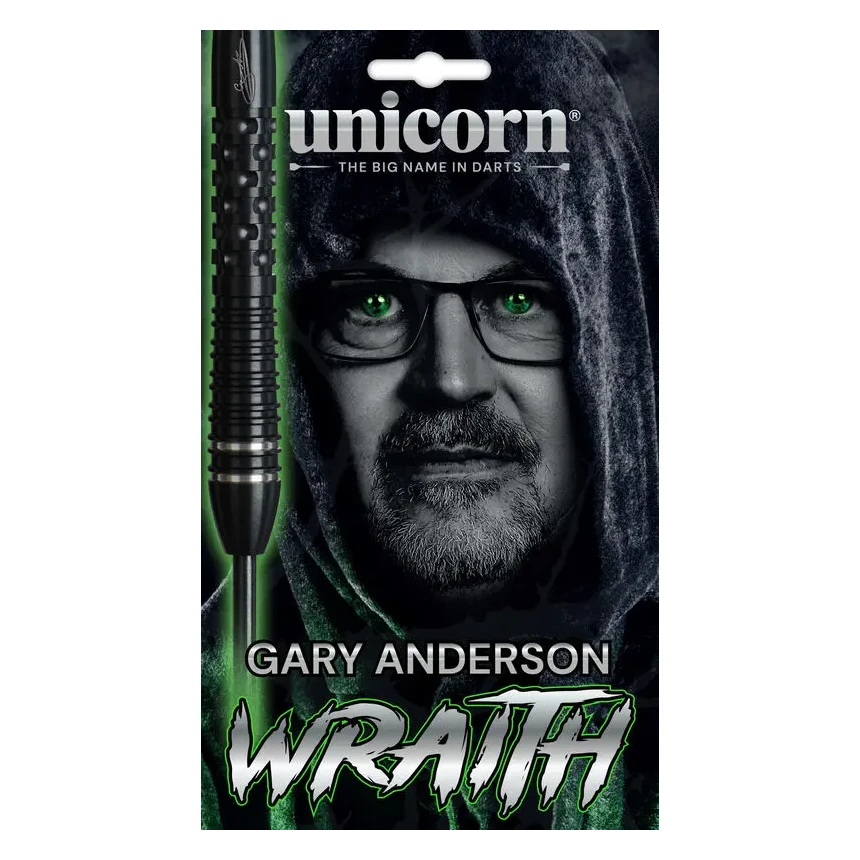 Unicorn Wraith Gary Anderson 90% Tungsten Steel Tip Darts