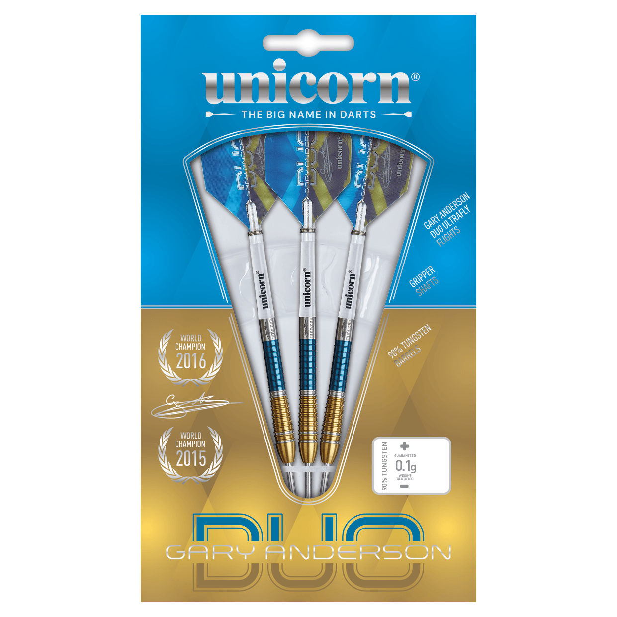 Unicorn Gary Anderson DUO Phase Six 90% Tungsten