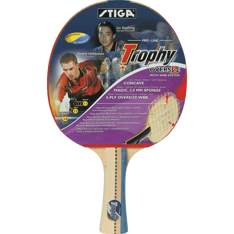 Stiga Trophy 1 Star Table Tennis Bat