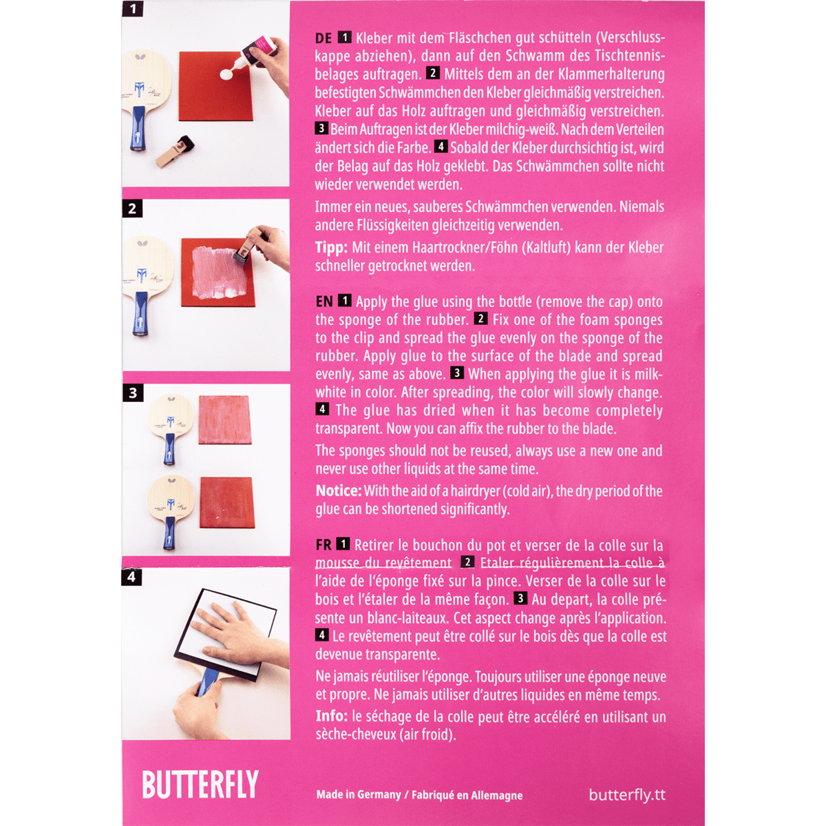 Butterfly Free Chack 90ml Glue