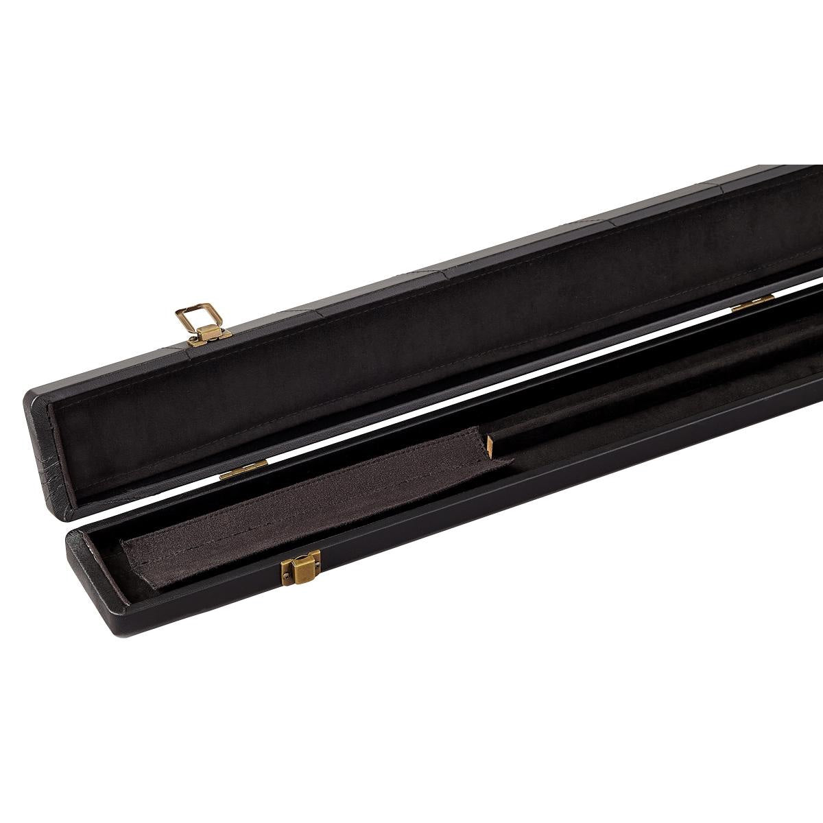 Powerglide Black Leather 3/4 Jointed Cue Case