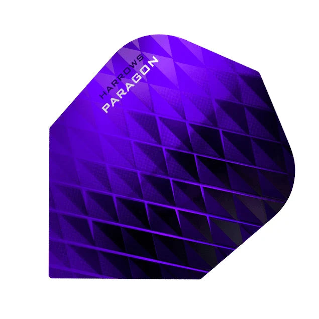 Harrows Paragon Purple Dart Flights