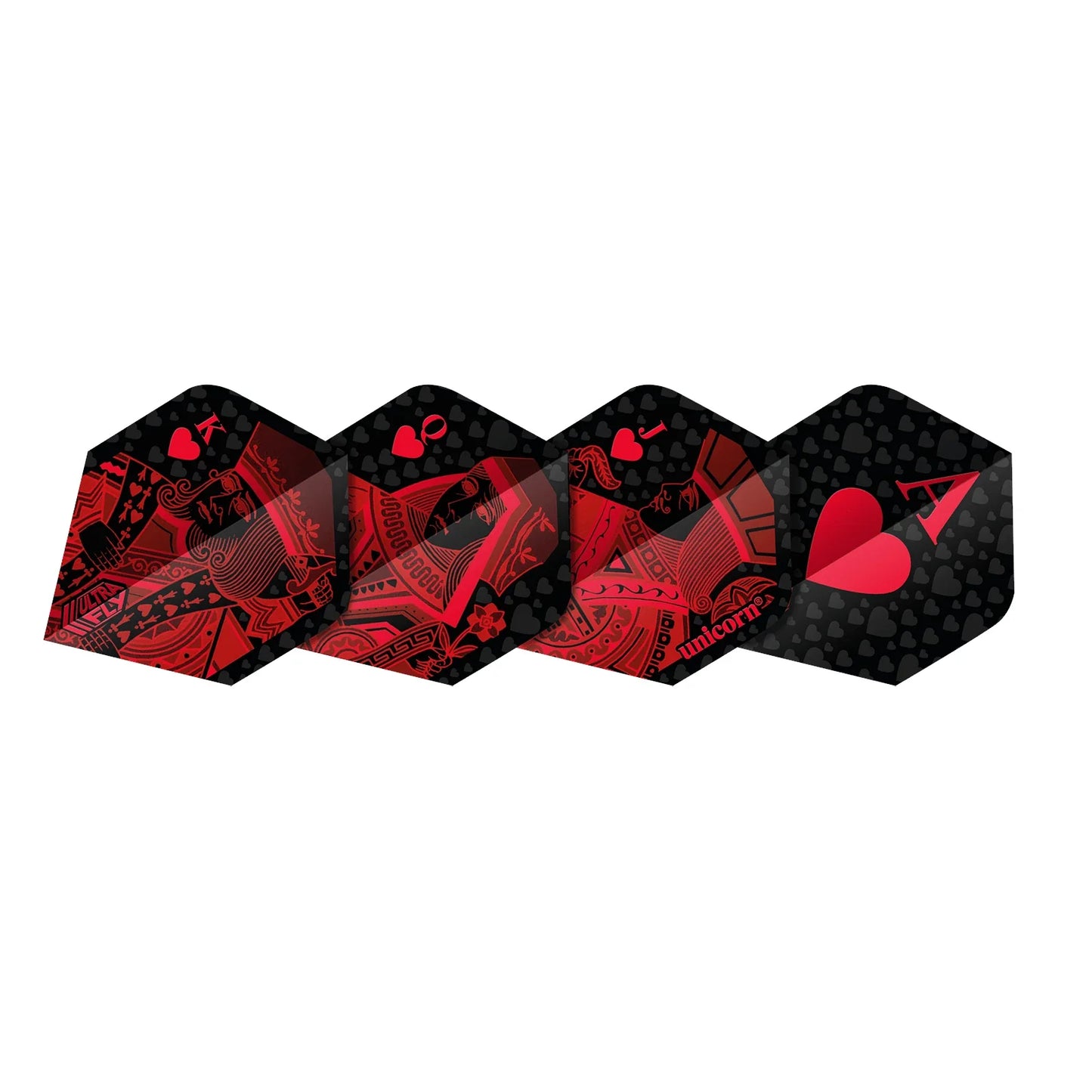 Unicorn ULTRAFLY Royal Flush Red Plus Flights