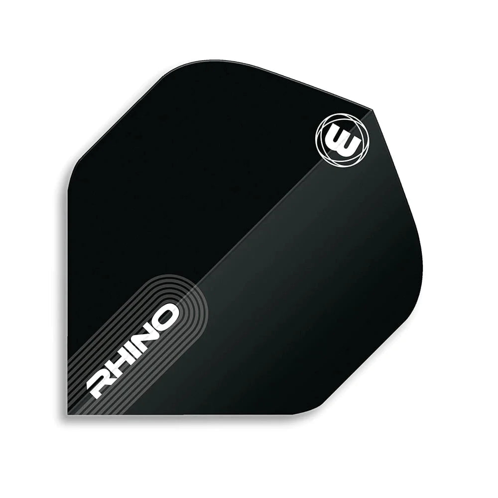 Winmau Rhino Extra Thick Black Dart Flights