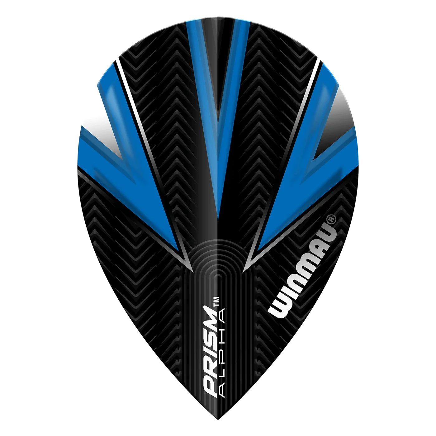 Winmau Prism Alpha Black Blue Pear Dart Flights