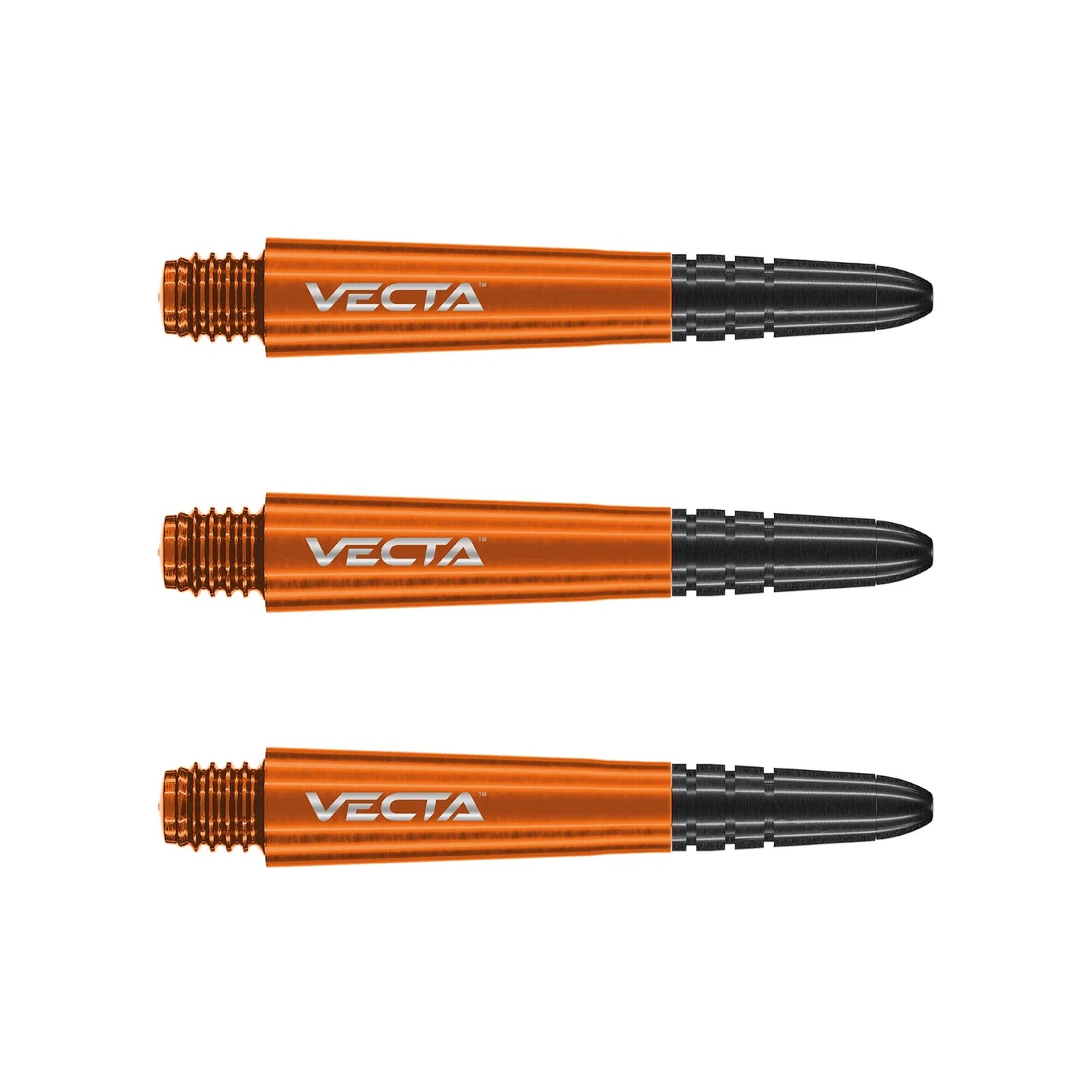 Winmau Vecta Short Orange Polycarbonate Dart Stems