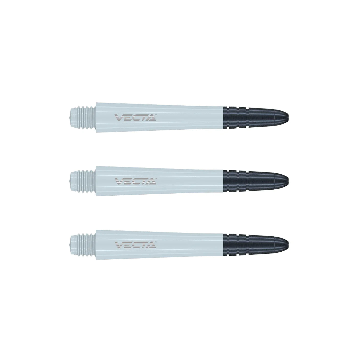 Winmau Vecta Medium White Polycarbonate Dart Stems