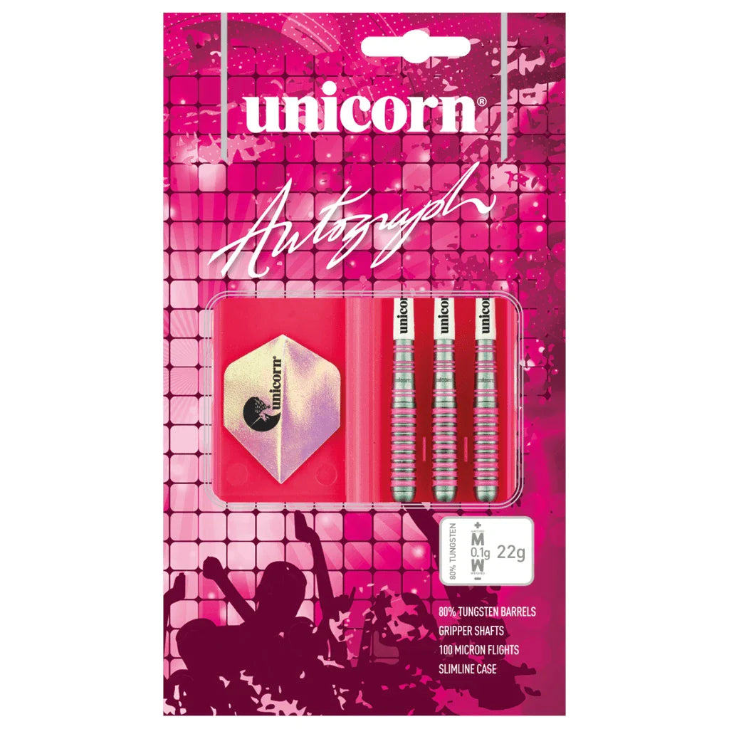 Unicorn Autograph Pink 28g Darts