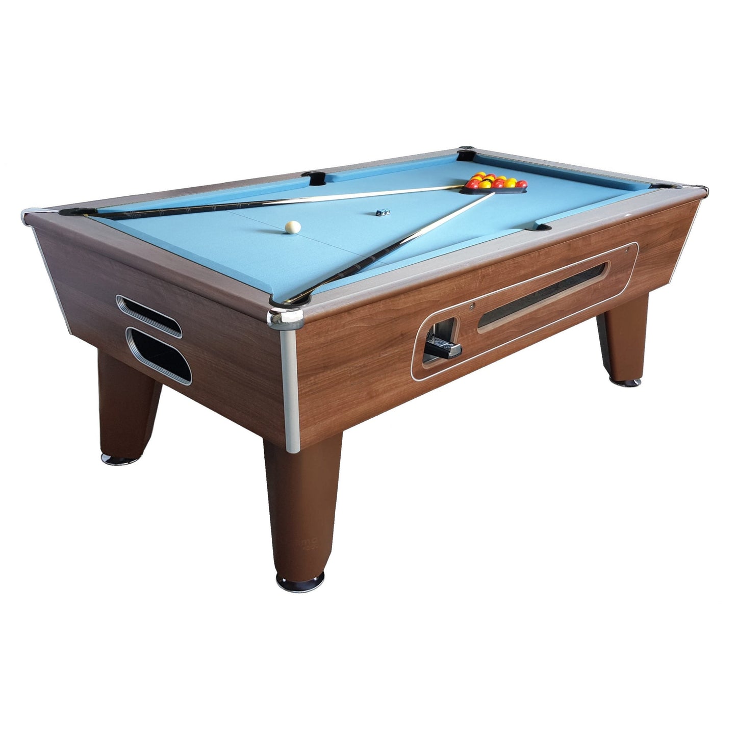 Blackball Club Dark Walnut Pool Table