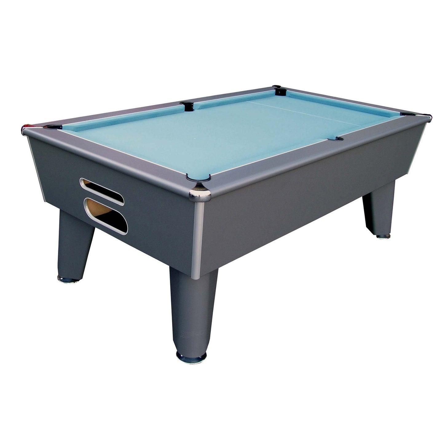 Blackball Club Midnight Grey Pool Table