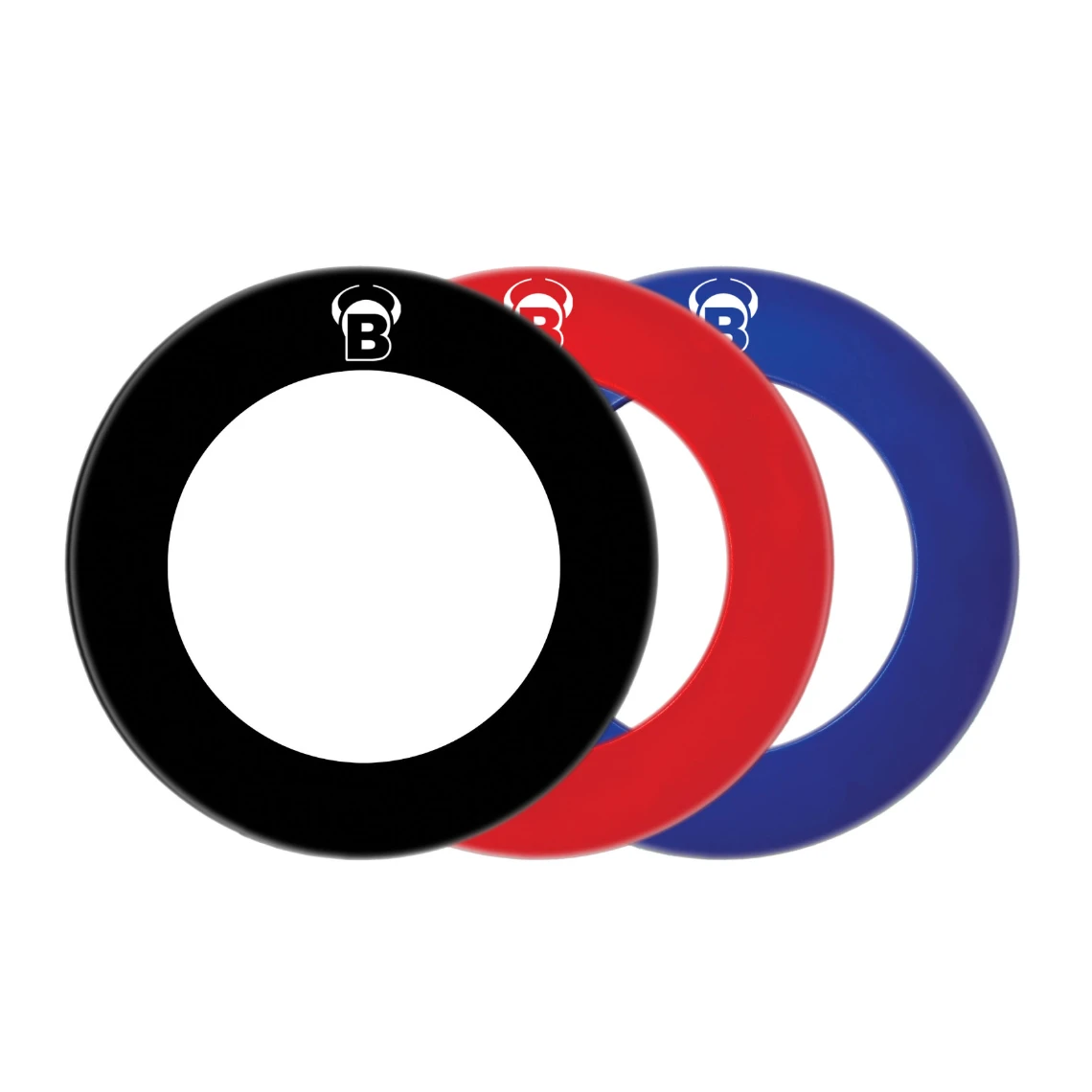 Bulls Pro Dartboard Surround - Black, Red, Blue