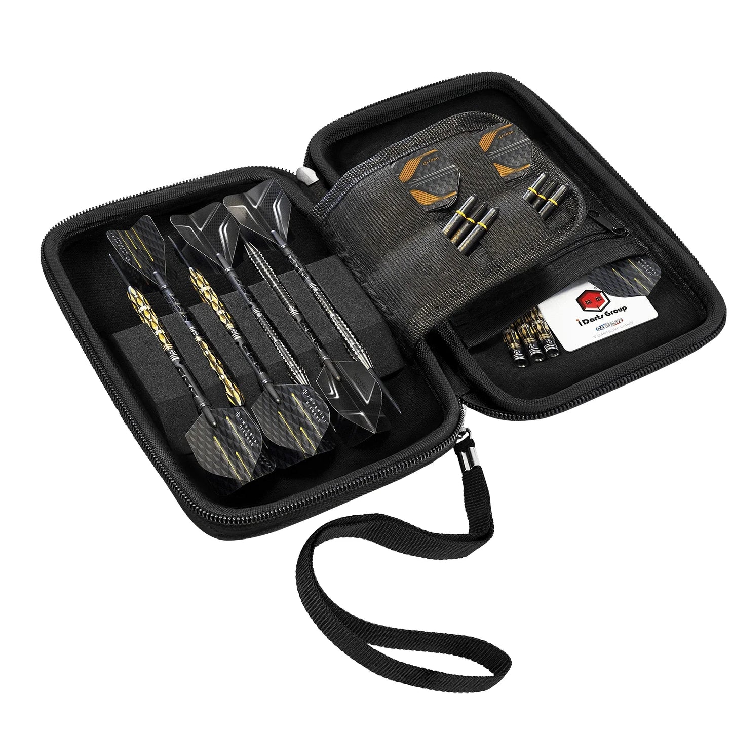 Harrows Carbon ST Pro 6 Grey Darts Case