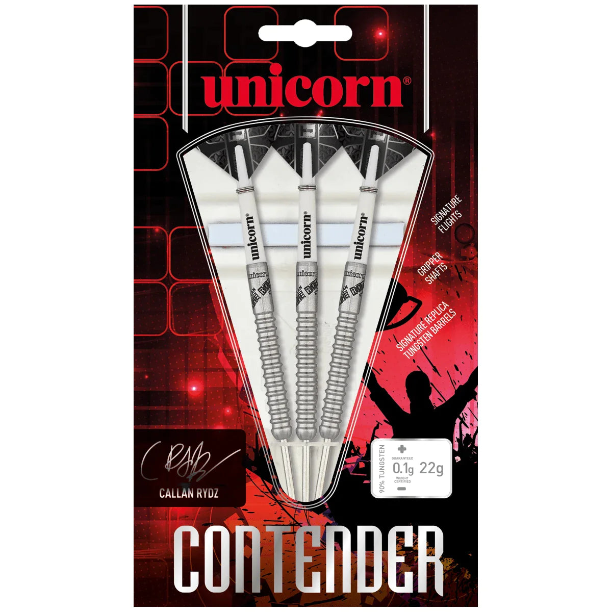 Unicorn Callan Rydz Contender 22g Darts