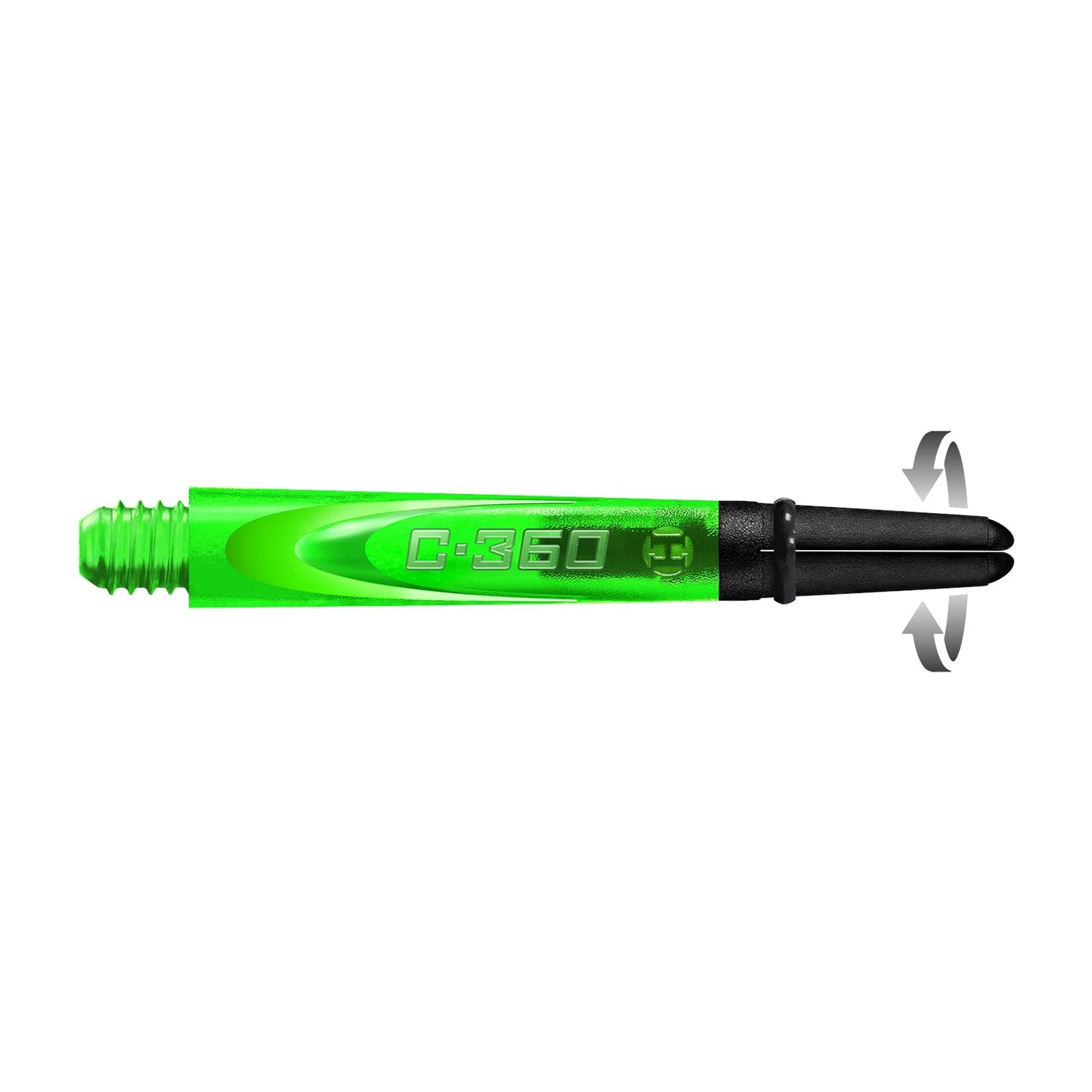 Harrows Carbon 360 Midi Green Dart Stems