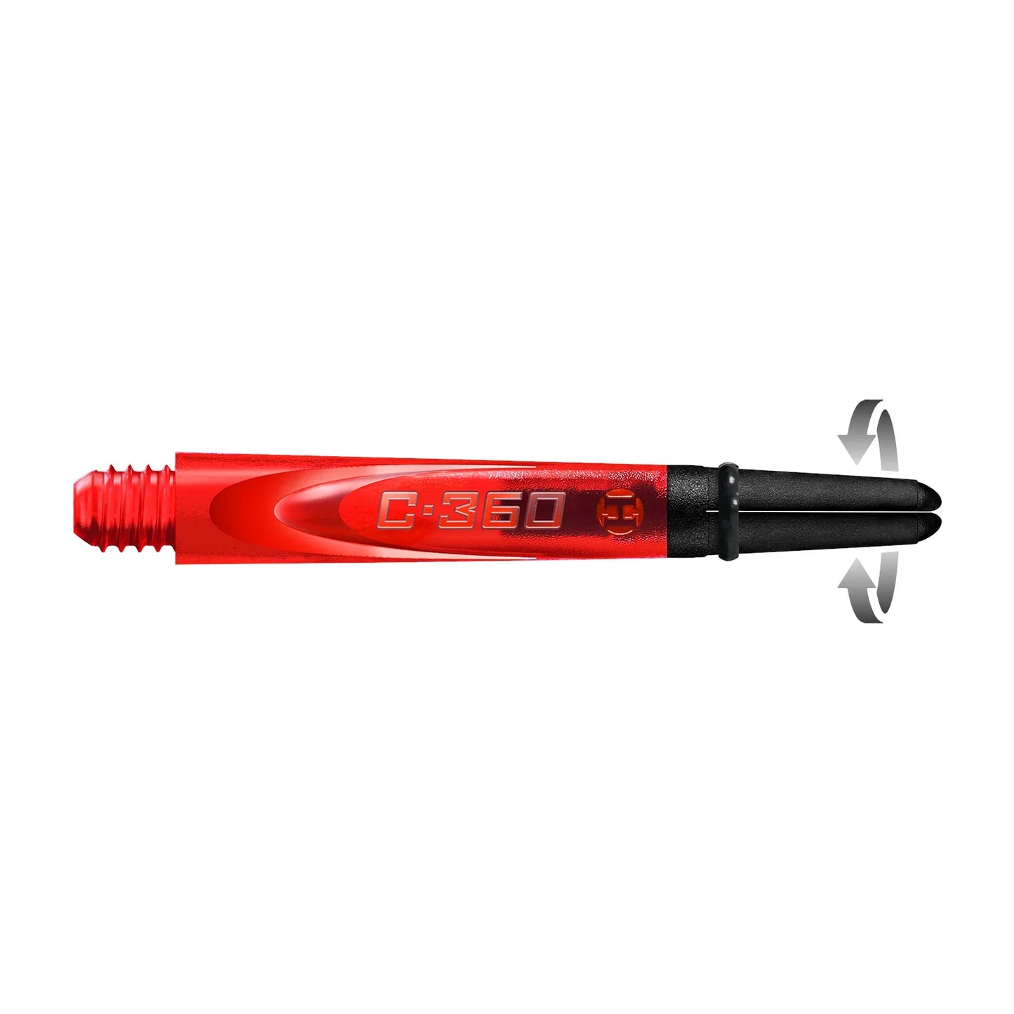 Harrows Carbon 360 Midi Red Dart Stems