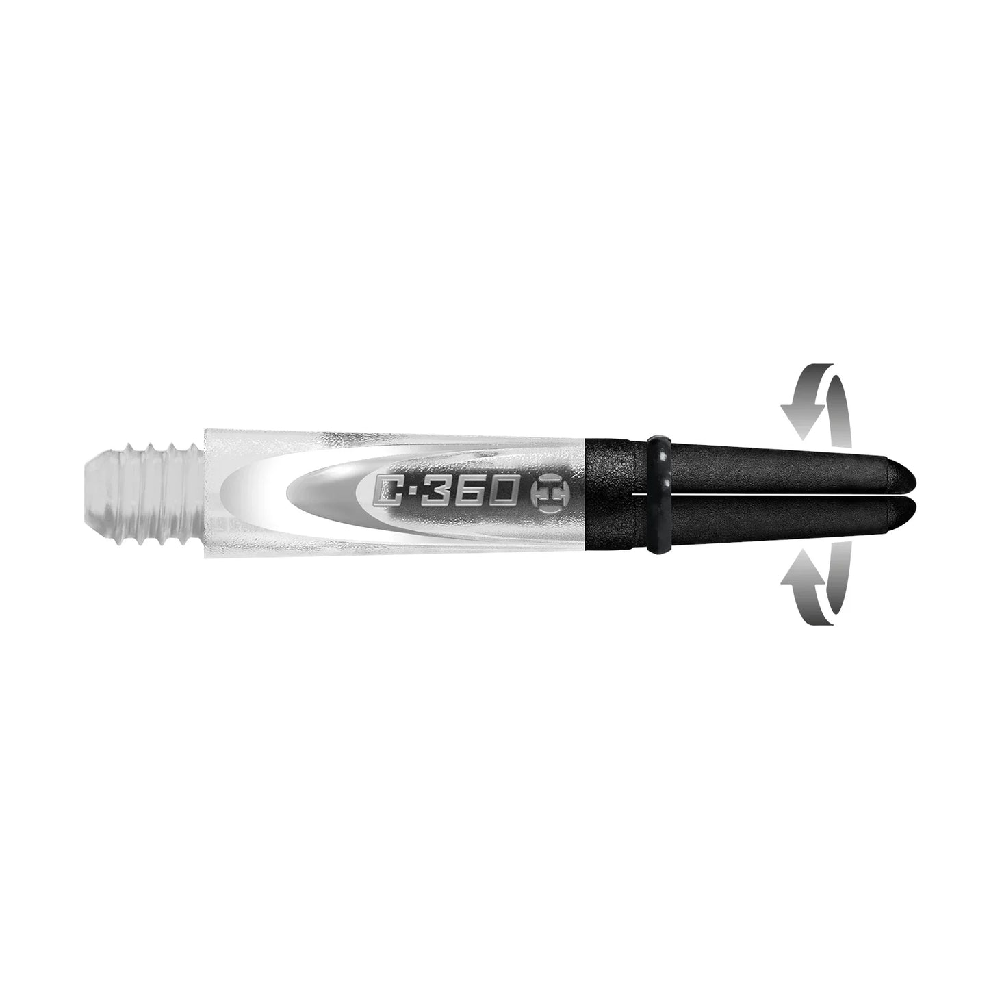 Harrows Carbon 360 Short Clear Dart Stems