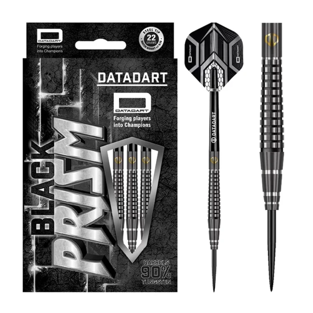 DataDart Black Prism Steel Darts