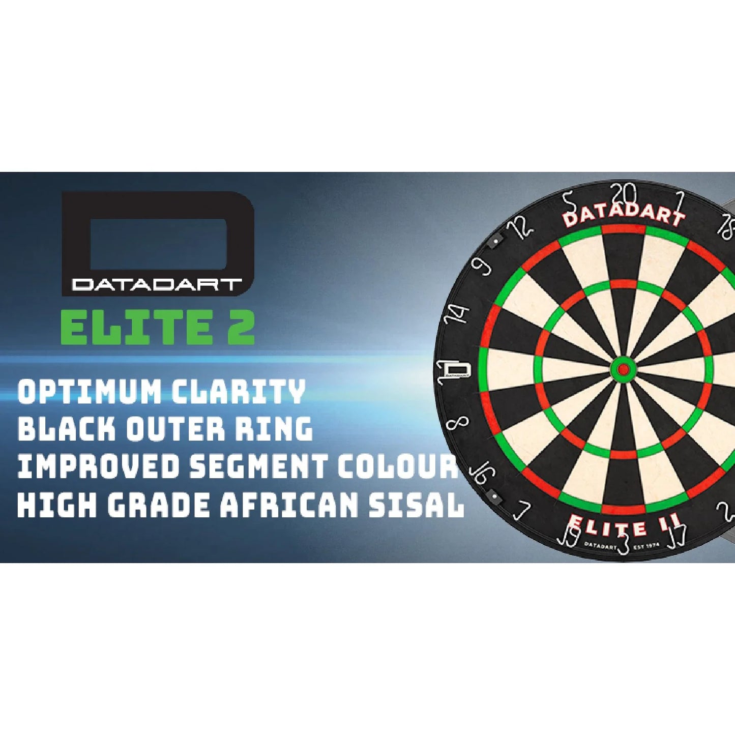 Datadart Elite 2 Bristle Dartboard