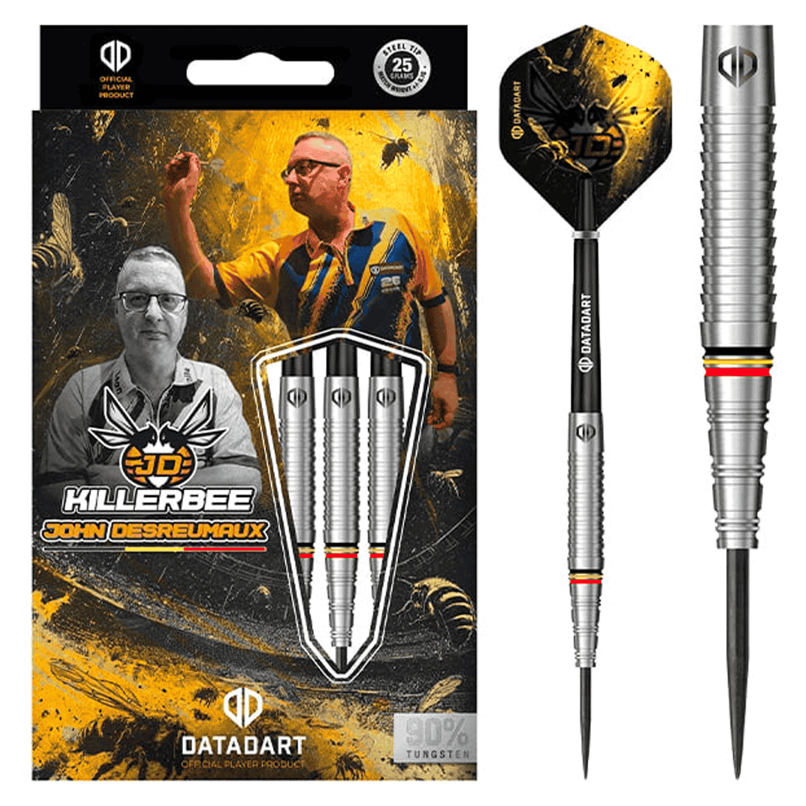 Datadart John 'KillerBee' Desreumaux 90% Tungsten Darts