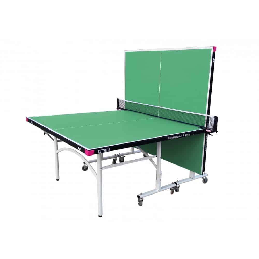 Butterfly Easifold 12 Green Outdoor Rollaway Table Tennis Table