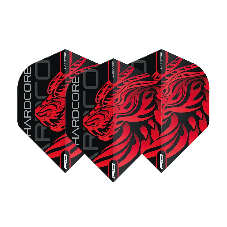 Red Dragon Hardcore Jonny Clayton Dragon Standard Extra Thick Dart Flights