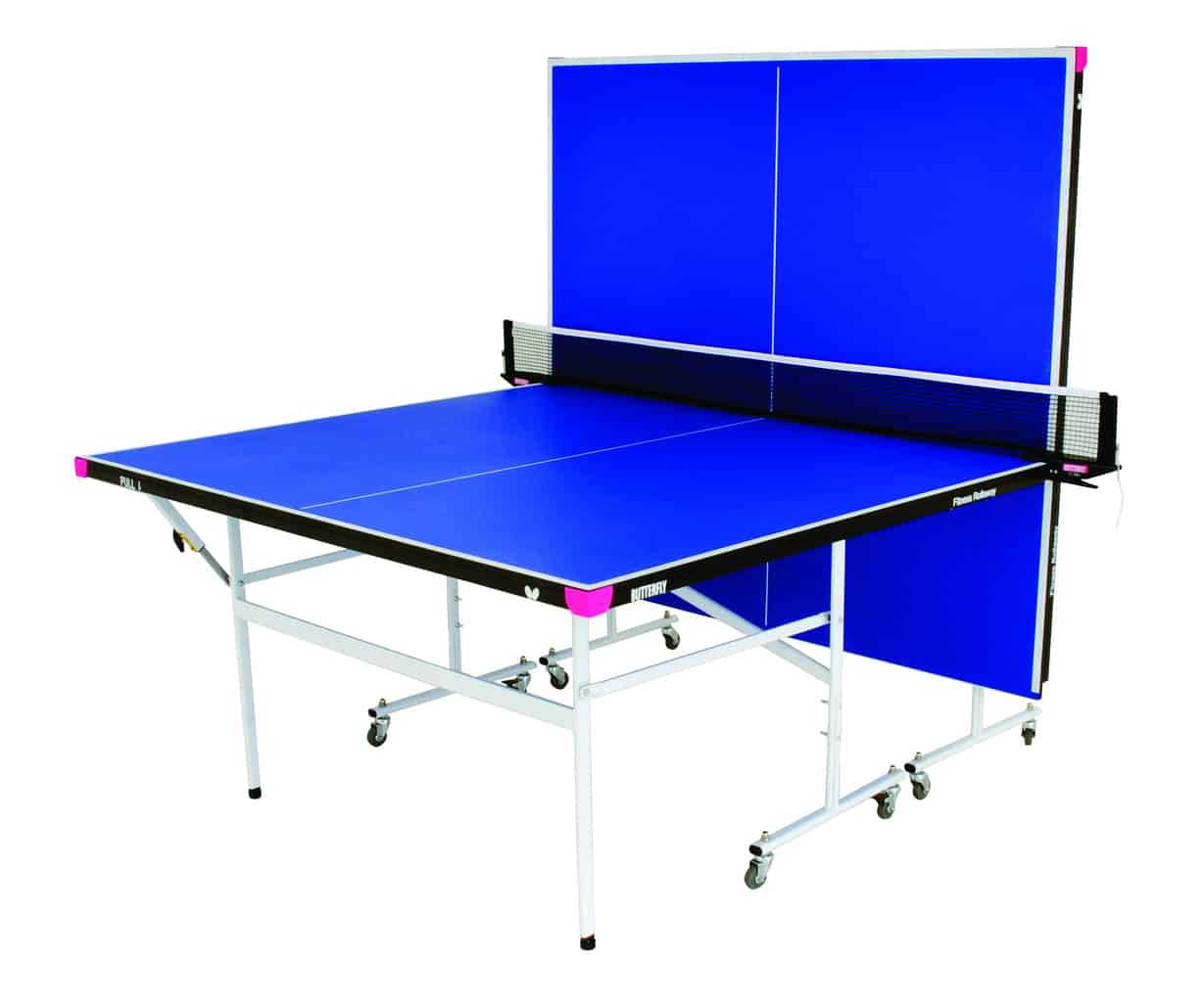 Butterfly Fitness Blue Rollaway Table