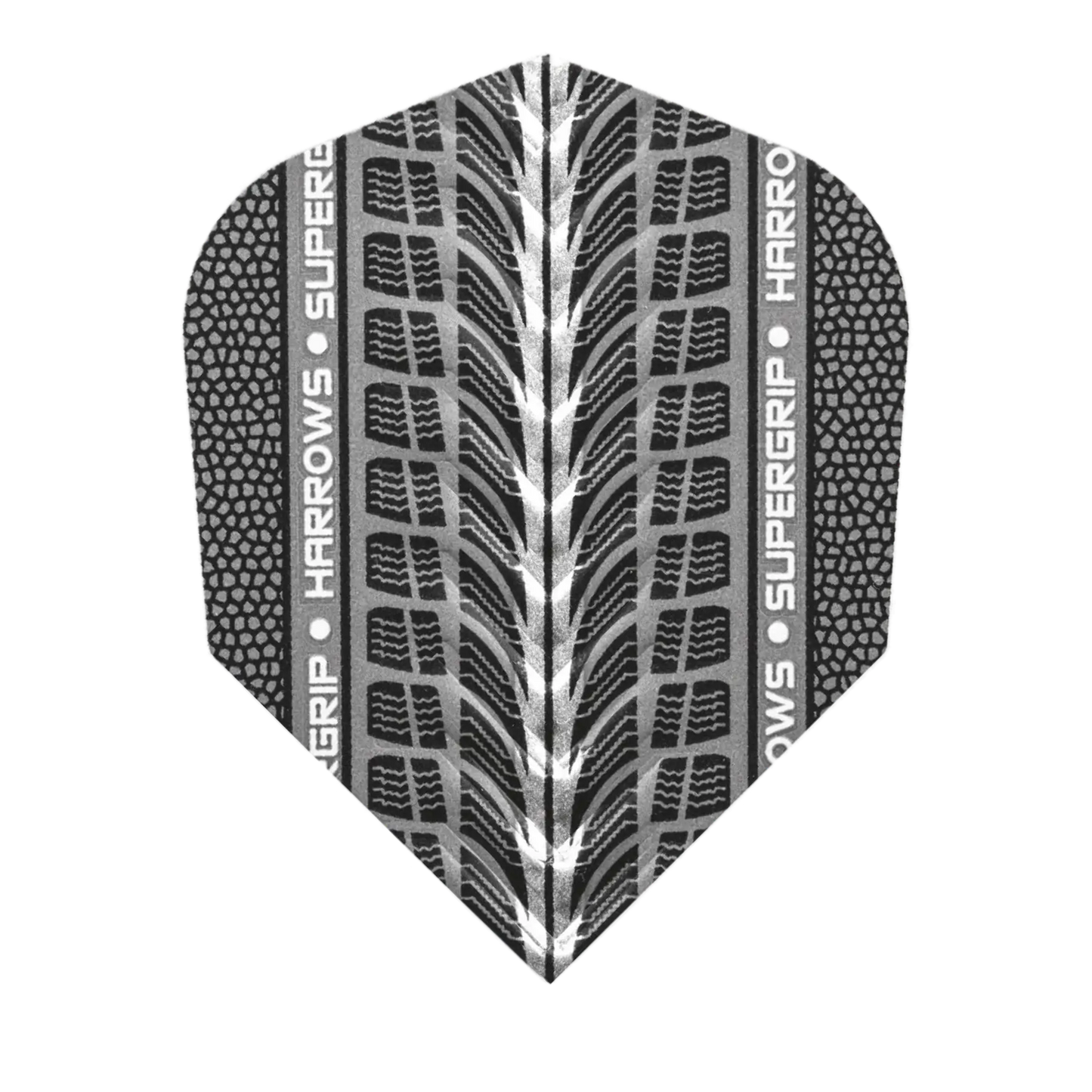 Harrows Supergrip White Dart Flights