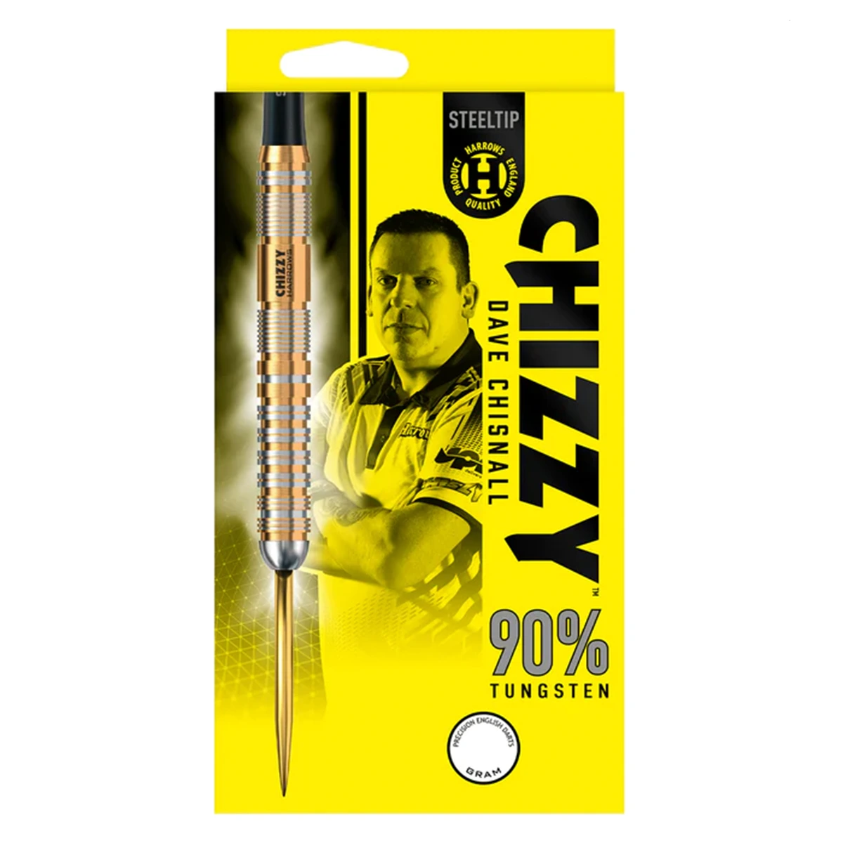 Harrows Dave Chisnall Series 2 Chizzy 90% Tungsten 21g Darts