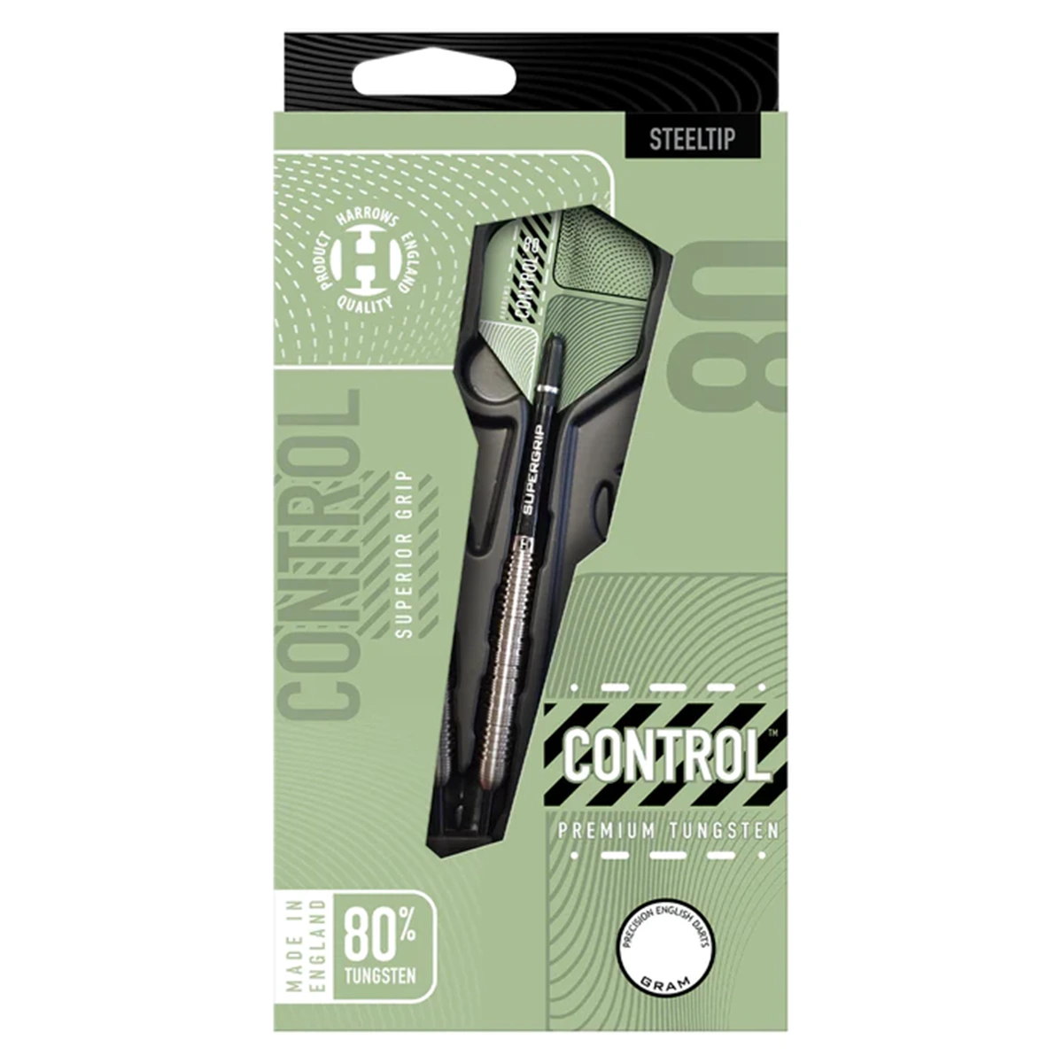 Harrows Control (Parallel) 80% Tungsten 22g Darts