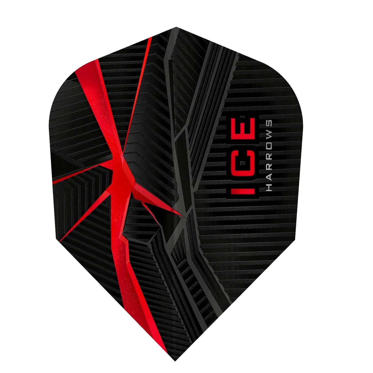 Harrows ICE Recut Red Dart Flights