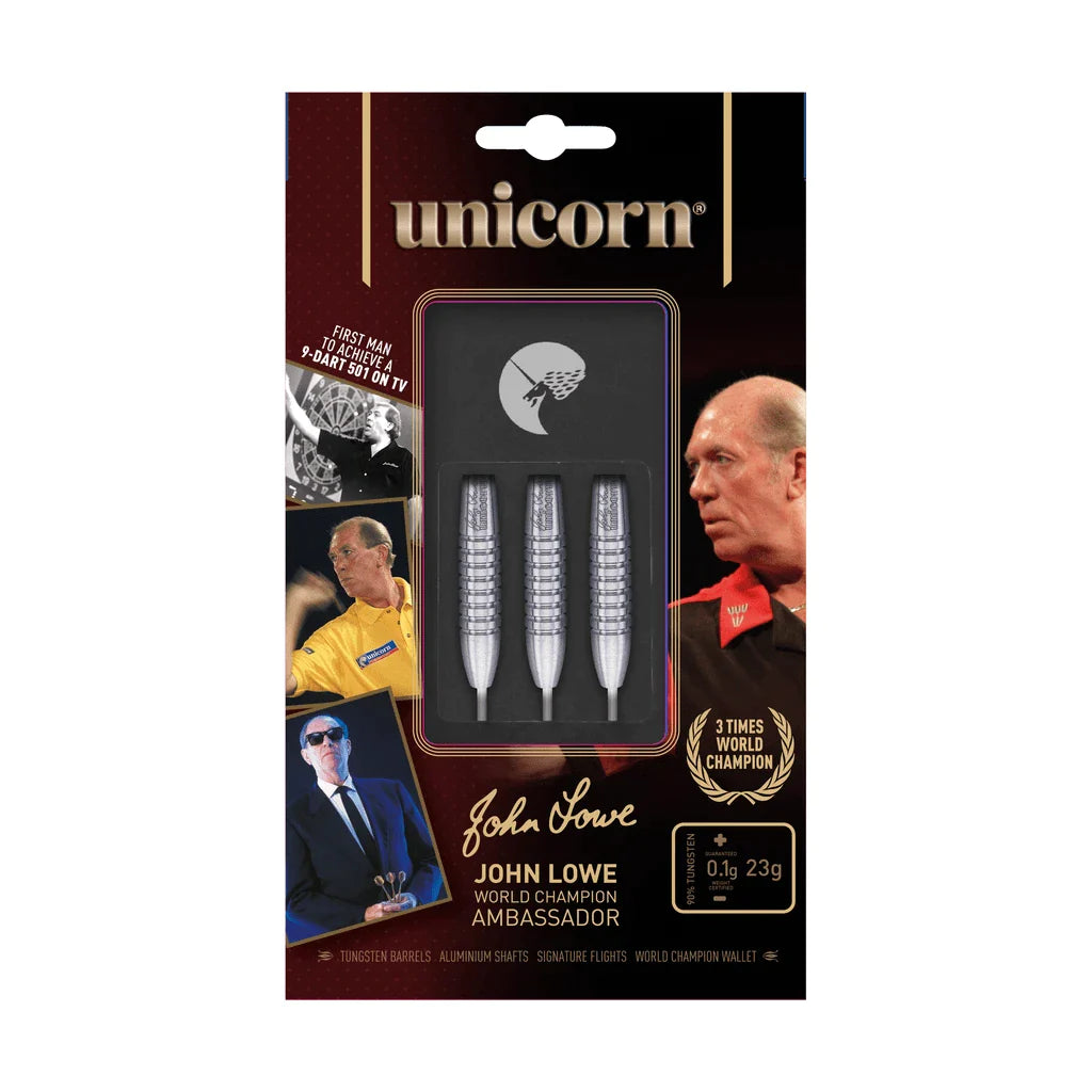 Unicorn John Lowe 23g World Champion Tungsten Darts