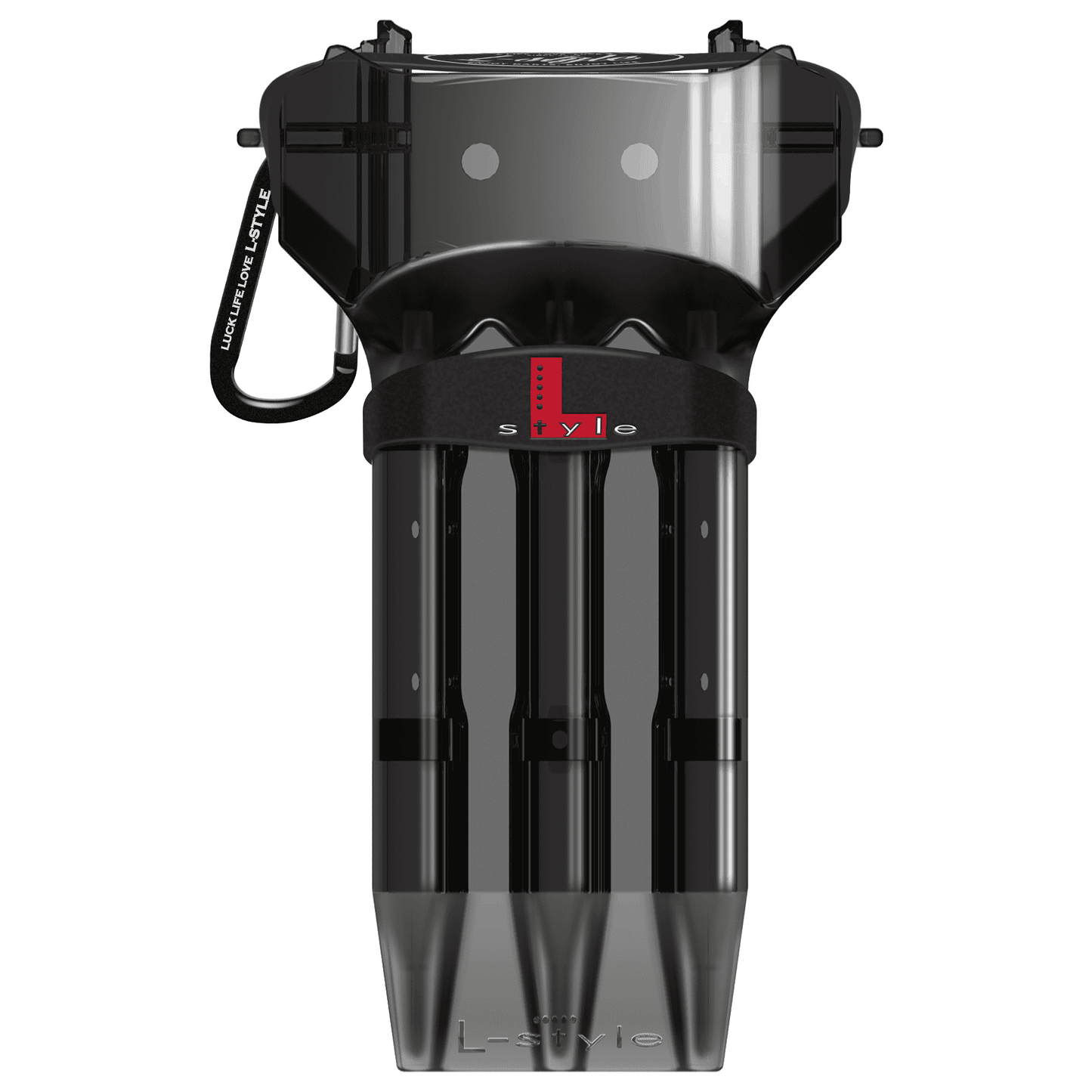 L-Style Krystal One Dart Case Clear Black V2