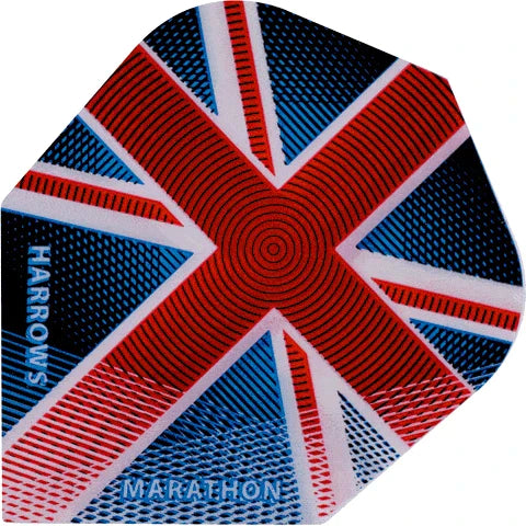 Harrows Marathon Union Jack Dart Flights
