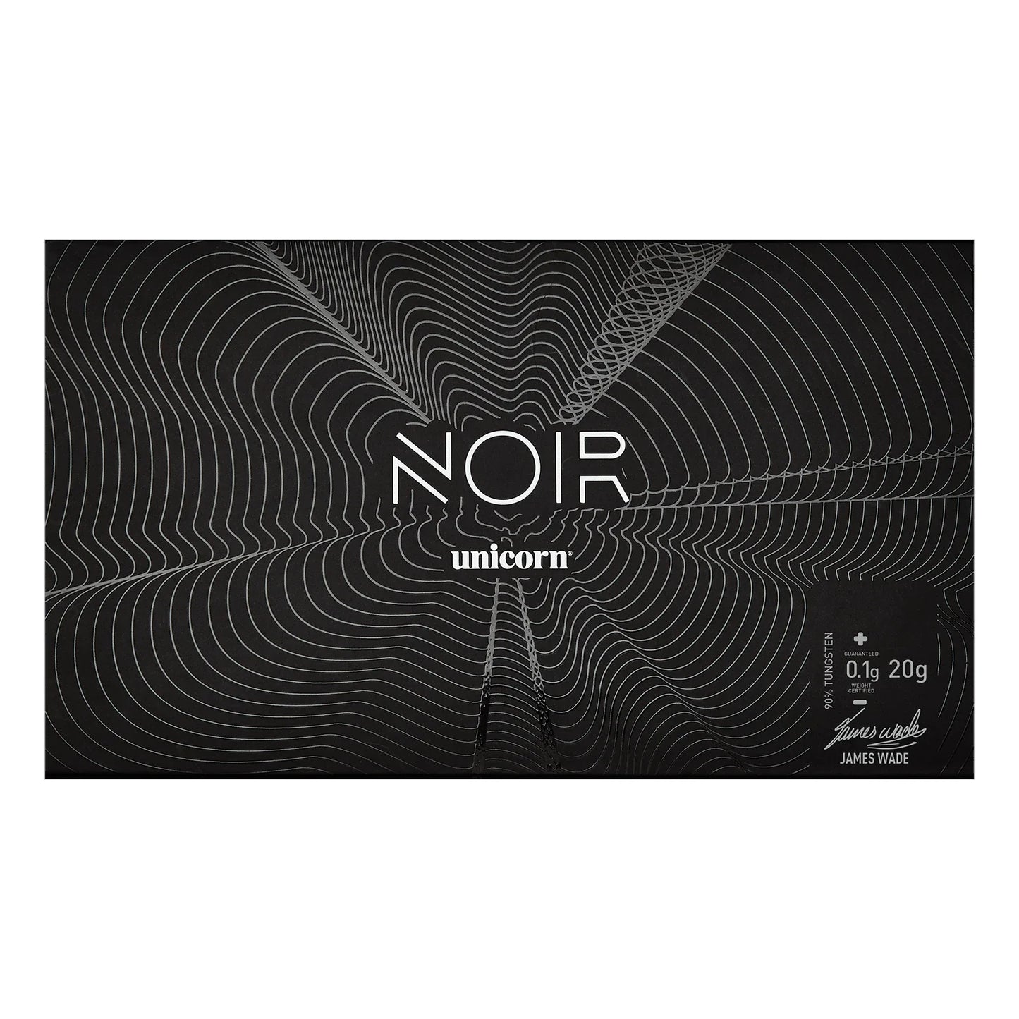 Unicorn James Wade Noir 23g Steel Tip Dart Set