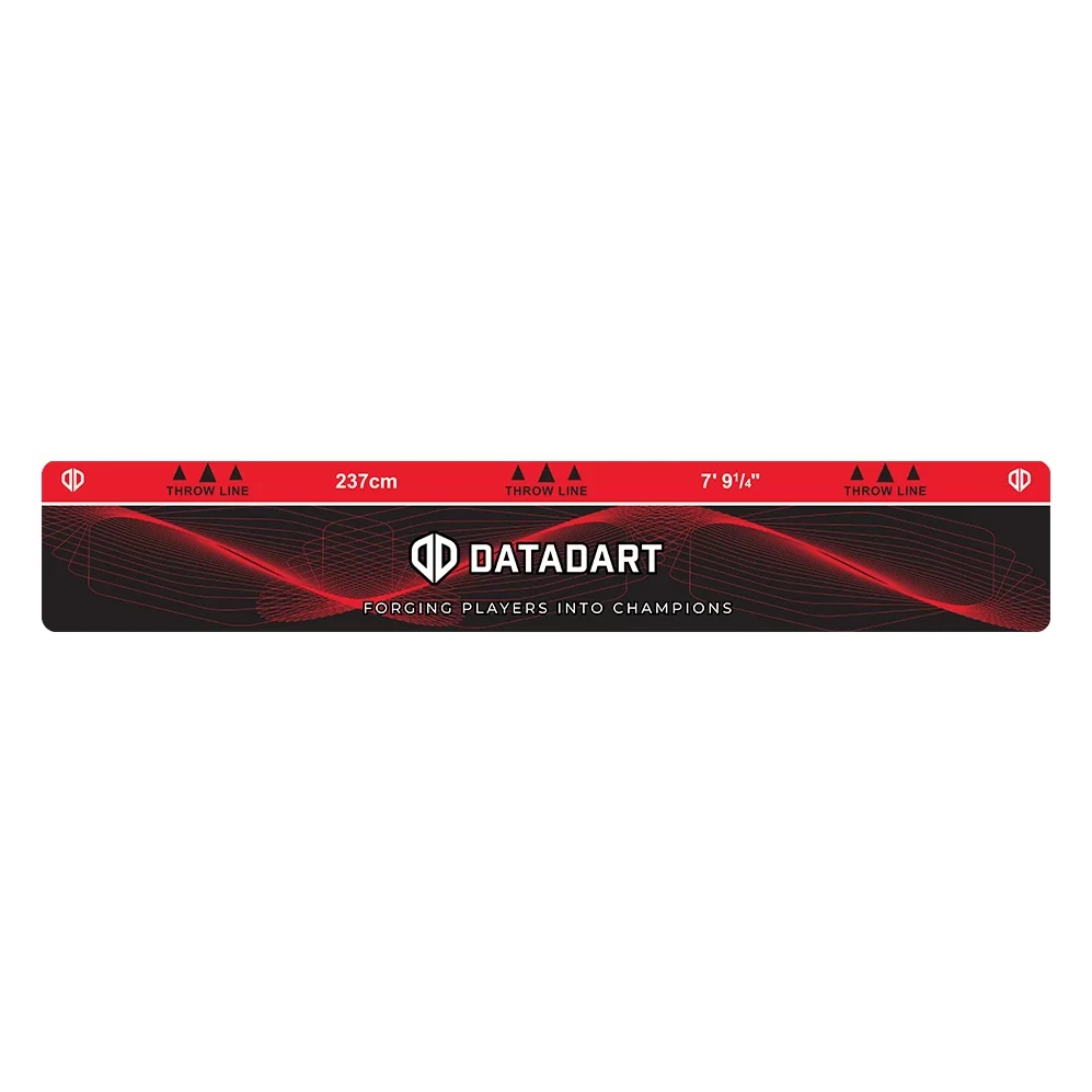 Datadart Darts Oche Throw Line - Red