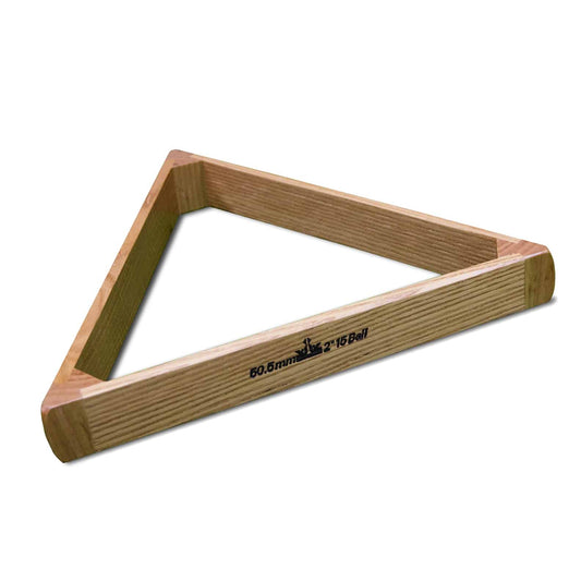 Oak Snooker and Pool Ball Triangle